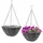 Spetebo Weide 29 x 18 cm Grau