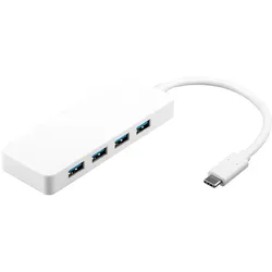 Goobay USB Typ-C Multiport Adapter 4x USB Typ-A 3.0 Buchsen