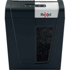 Rexel Secure MC4 Aktenvernichter mit Partikelschnitt P-5, 2 x 15 mm, bis 4 Blatt, schwarz