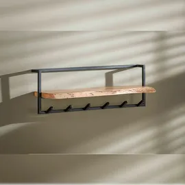 KAWOLA Wandgarderobe Nerea Akazie Schwarz