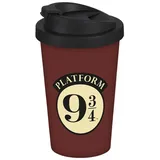 Geda Labels Coffee to go Becher Hogwarts Express 0,4 l Rot