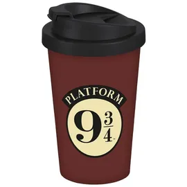 Geda Labels Coffee to go Becher Hogwarts Express 0,4 l Rot