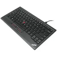 Lenovo ThinkPad Compact USB Keyboard + TrackPoint Tastatur QWERTY Schwarz