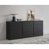 OTTO home Sideboard 180 x 78,3 x 40 cm Schwarz