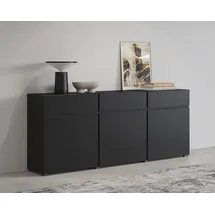 OTTO home Sideboard 180 x 78,3 x 40 cm Schwarz