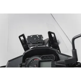 SW-Motech Navi-Halter im Cockpit für Kawasaki Versys 1000 (15-17)