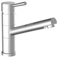 Niederdruck Küchenarmatur Spültisch Armatur Spülbecken Wasserhahn Auslauf lang