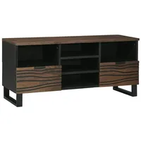 VidaXL TV-Schrank 100x33.5x46 cm aus massivem und engineered Holz