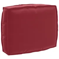 vidaXL Rückenauflage 50 x 40 x 12 cm rot 1 St.