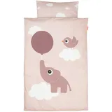 Done by Deer Junior Int Elphee Spannbettlaken - Pink - One Size