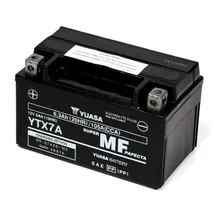 YUASA YTX7A 6Ah Motorradbatterie YTX7A-BS geschlossen