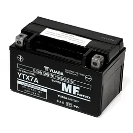 YUASA YTX7A 6Ah Motorradbatterie YTX7A-BS geschlossen