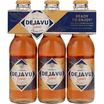 Déjà-Vu Tonic Aperitif 10% Vol. 600ml 3er Pack