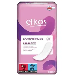 elkos 15er-Pack Damenbinden »super«