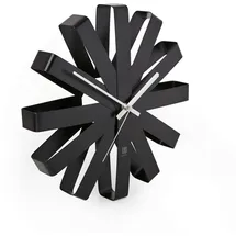 Umbra Ribbon Wanduhr 30,00 cm 12IN schwarz