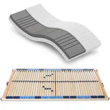 Matratzenset - Kaltschaummatratze Betten-ABC KSP-500 - Das Original + Lattenrost Superflex NV, Größe und Härtegrad wählbar