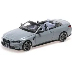 MINICHAMPS 110021032 1:18 BMW M4 CABRIOLET - 2020 - GREY METALLIC