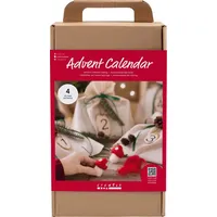 Creativ Company CC Filz-Adventskalender, kreative Geschenke - Bunt