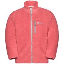 Jack Wolfskin Kinder Ice Curl Jacke (Größe 116, orange)