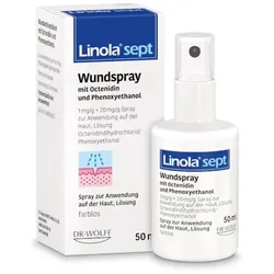 Linola sept Wundspray - Desinfektion bei Wunden 50 ml Lösung