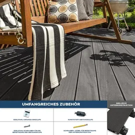 Home Deluxe WPC Samana 30 m2 hellgrau