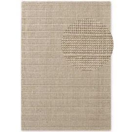 Ted Baker Parker auch als Läufer", beige, B:200cm H:7mm L:300cm, Wolle, Teppiche, Wolle, Natur, handgewebt, Wohnzimmer, Schlafzimmer, Boho, Skandi