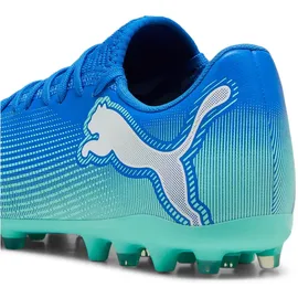 Puma Future 7 Play MG hyperlink blue/mint/puma white 46