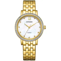 Citizen EL3102-50D Quarz Damenuhr Goldfarben