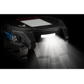 Garmin D2TM Mach 2 BT 51 mm Titaniumgehäuse Carbon Grau Sportarmband schwarz M