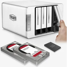 TerraMaster F6-424 6bay NAS, Quad-Core, 8GB DDR5, Diskless