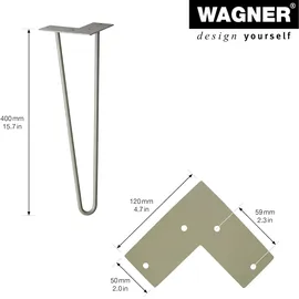 Wagner Möbelbein HAIRPIN LEG Retro Style - 12824701