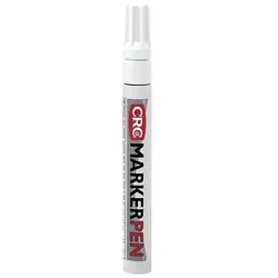 Crc Permanentmarker MARKERPEN weiß Strich-B.1-4,5mm Schreibspitze wasserfest