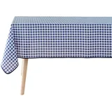 Douceur d'intérieur Quadratische Tischdecke, Blau, 150 x 150 cm
