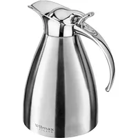 Wilmax england Wilmax WL-551002/1C Doppelwandige Isolierkanne aus Edelstahl, 1000mL