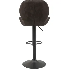 Hela Barhocker Sonja Mikrofaser braun 2 Stk.