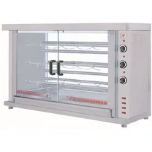 CombiSteel Hähnchengrill Elektro 3 Spieße