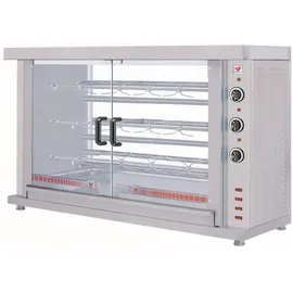 CombiSteel Hähnchengrill Elektro 3 Spieße