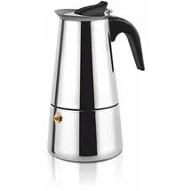 Haeger Moka Pot 6 Tassen Schwarz