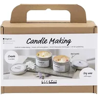 Creativ Company Kreativ Set Kerzengießen 25-tlg Creme