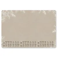 Sigel Papier-Schreibunterlage, Eucalyptusblätter, braun/weiß/schwarz, ca. A2, Kalender 2026 - 2028, 30 Blatt, Schreibunterlage aus nachhaltigem Papier