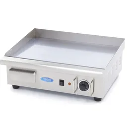 MAXIMA Grillplatte Glattes Chrom 55 cm