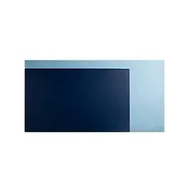 Exacompta Schreibunterlage Home Office, aus zweifarbigem Kunstleder (Polyurethan), weich und widerstandsfähig, 35 x 60 cm, marineblau/himmelblau