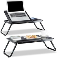 2x Laptoptisch Knietisch Knietablett Betttisch Sofatisch Couchtisch klappbar