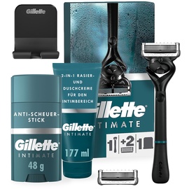 Gillette Intimate Intimpflege Rasierset für Männer
