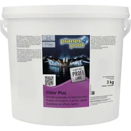 Planet Pool Chlor Plus Granulat 3 kg weiß