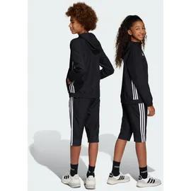 adidas Tiro 25 Essentials Woven 3/4-Trainingshose Kinder - Black / White - 164