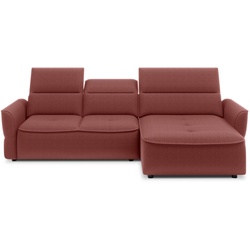 Ecksofa Murillo Stoff Coral