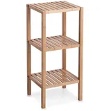 Zeller Standregal mit 3 Ablagen 37 x 33 x 80 cm Bambus