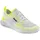 Kempa Kourtfly W in weiß/fluo gelb 39 - atmungsaktiv und hoher Grip Dank Michelin-Sohle