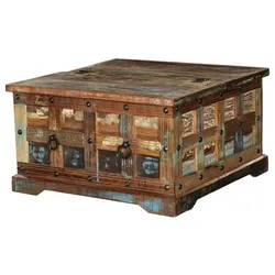GARDEN PLEASURE Couchtisch »KALANKA«, BxLxH: 70 x 70 x 40 cm, Mangoholz/Akazienholz - braun
